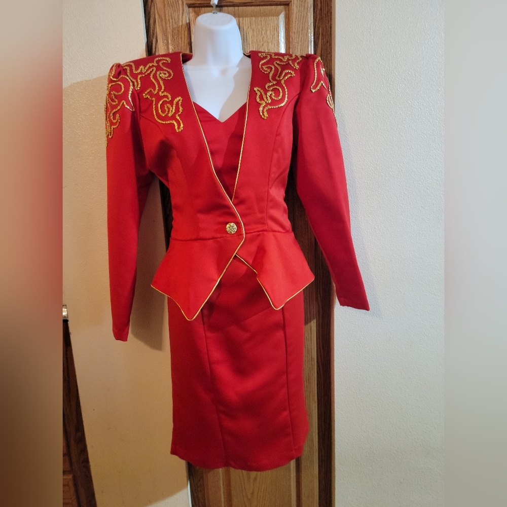 AFTER FIVE DRESS WITH JACKET